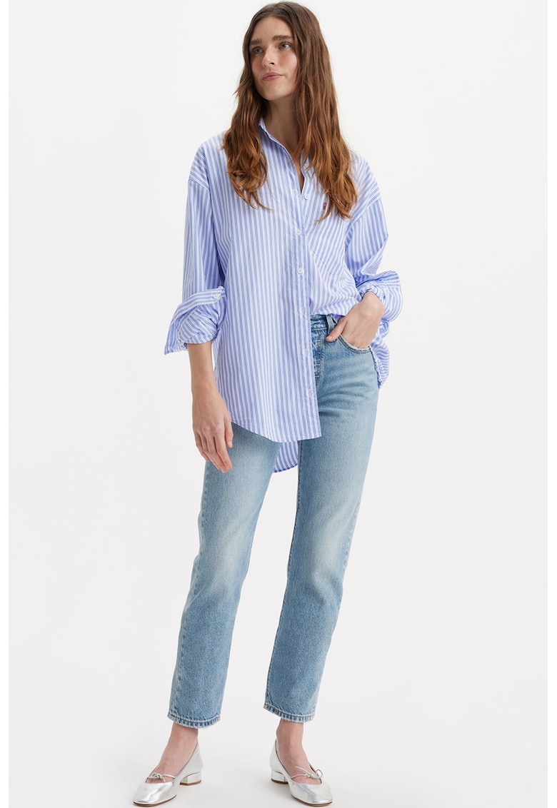 Blugi crop lejeri 501