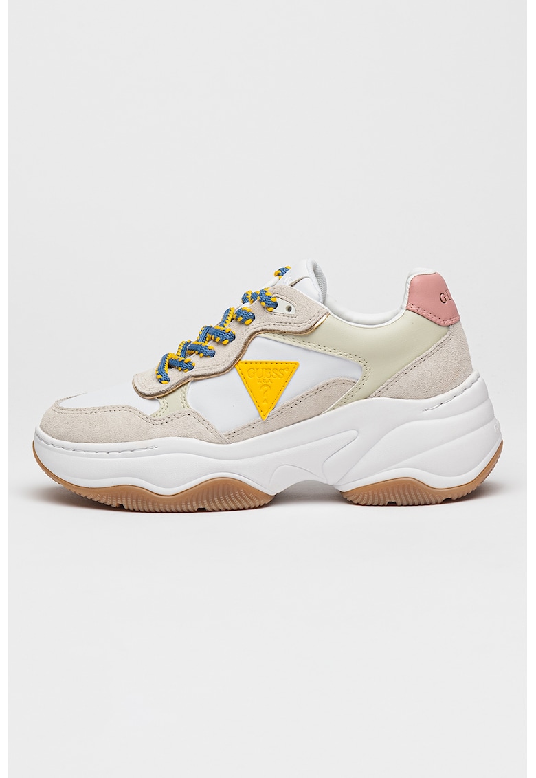 Pantofi sport cu talpa demi-wedge