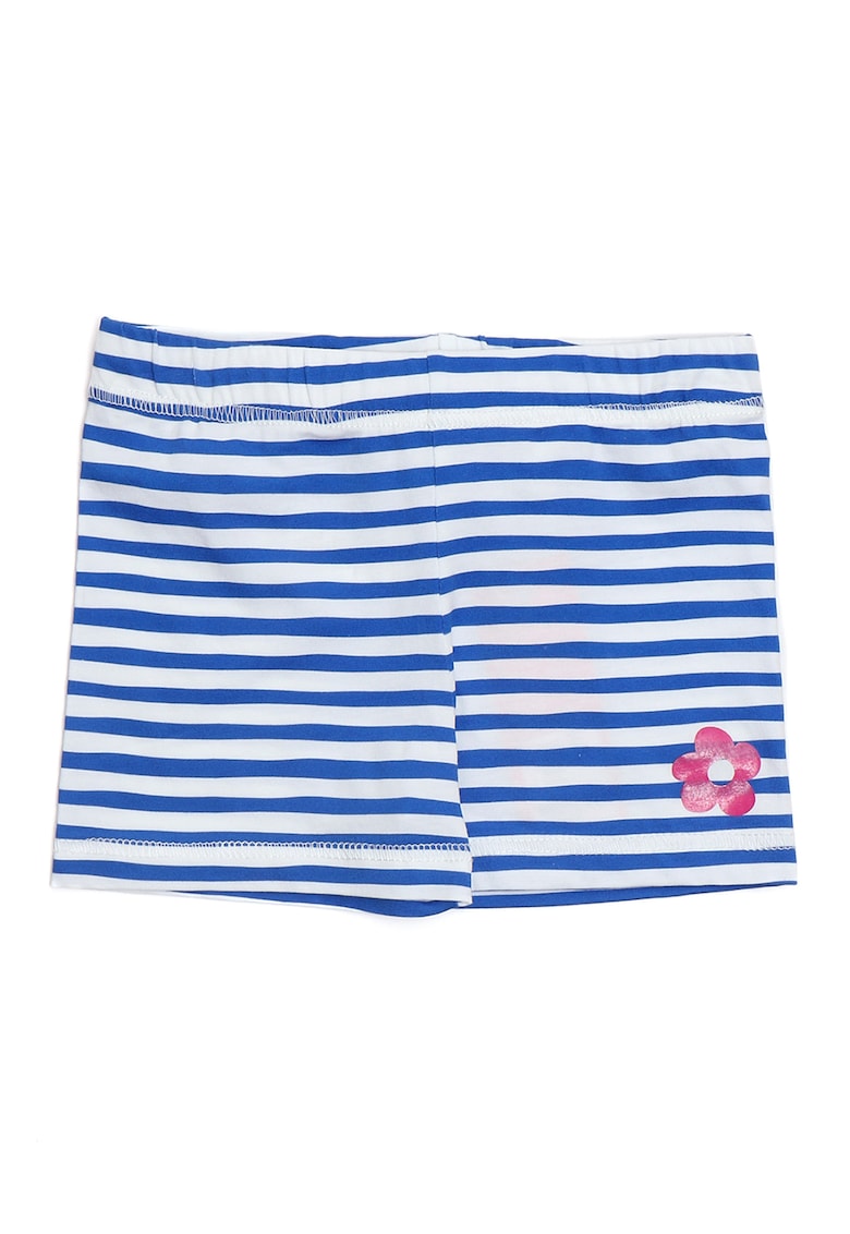 Pantaloni scurti cu model in dungi