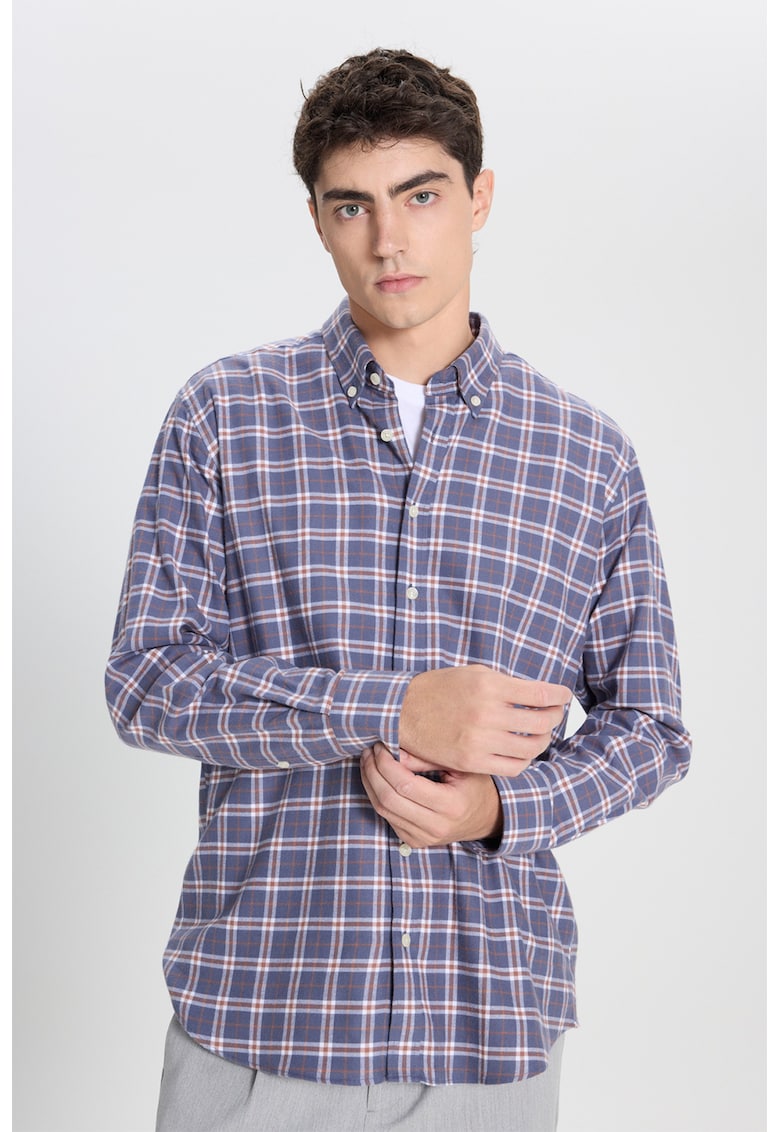 Camasa Oxford cu model in carouri