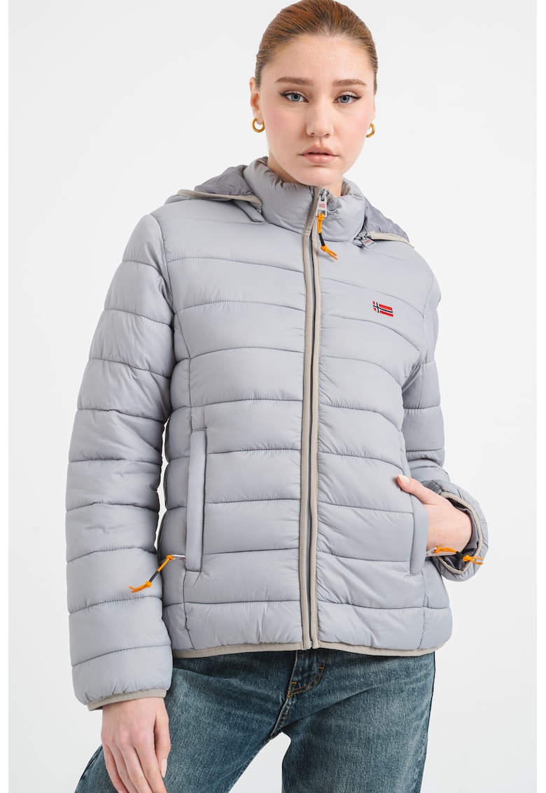 Geaca Atikolor - Gri cenusiu