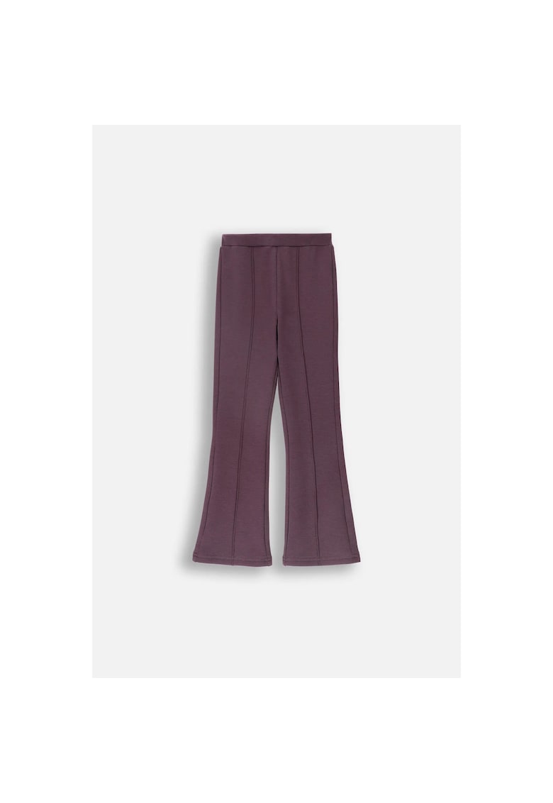 Colanti lungi evazati - caldurosi - violet - poliester