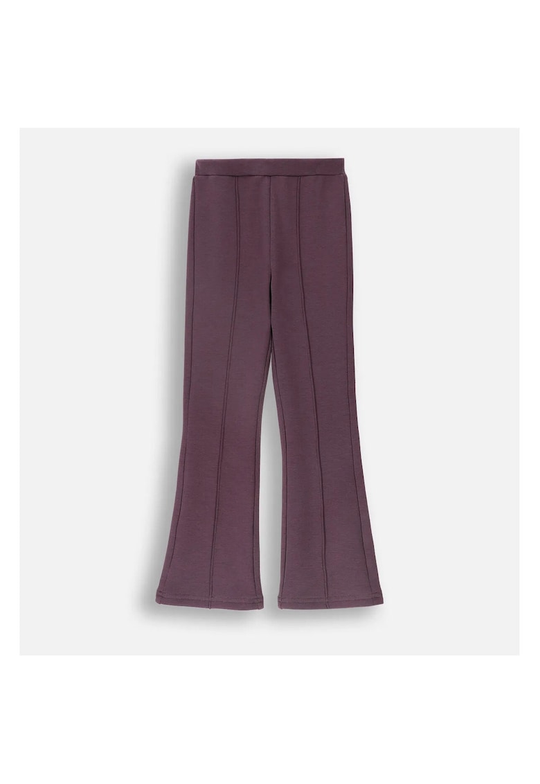 Colanti lungi evazati - caldurosi - violet - poliester