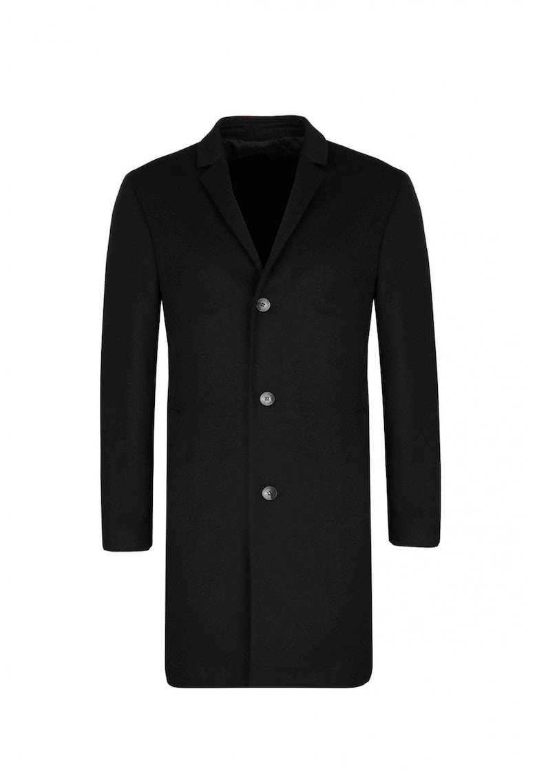 Palton de lana K10K101243 - Negru
