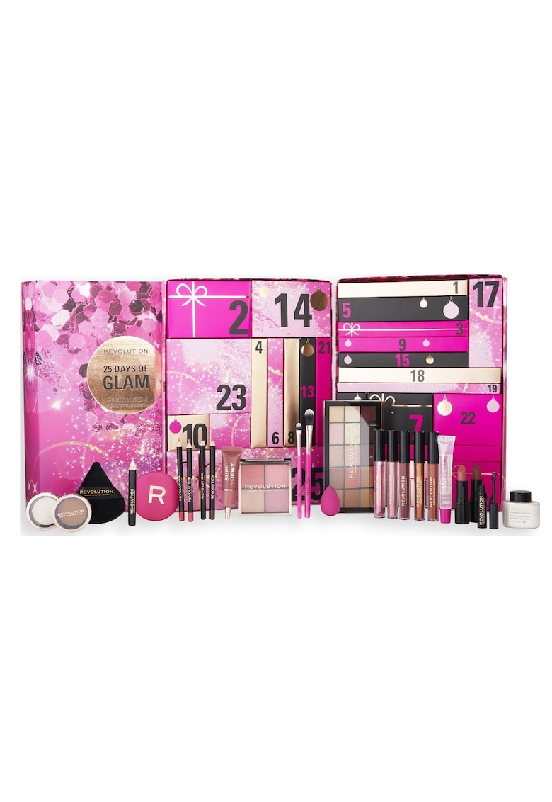 Set de machiaj  Advent Calendar 25 Days of Glam Eu - 25 buc