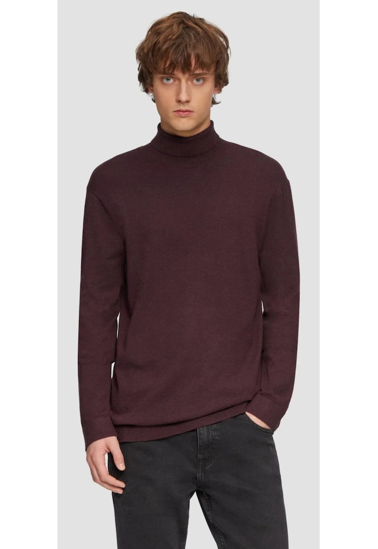 Pulover barbati cu guler inalt - Regular fit - by s.Oliver Pulover barbati cu guler inalt - Regular fit - by s.Oliver
