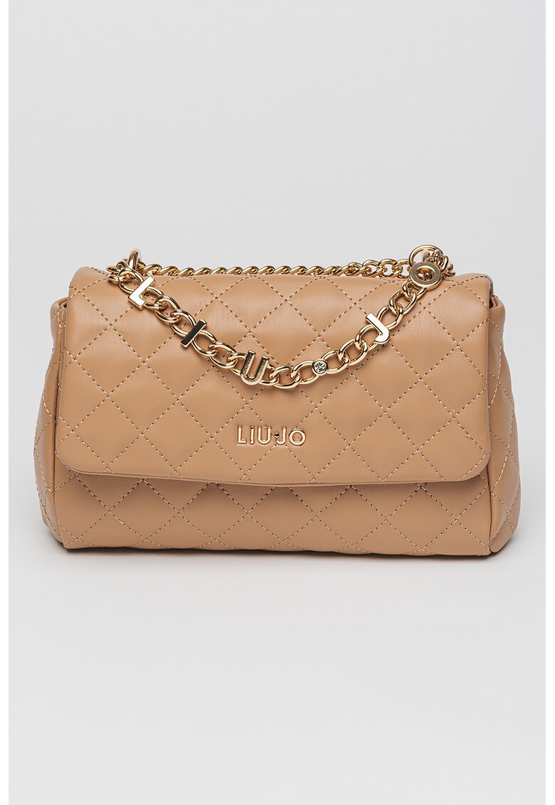 Geanta crossbody matlasata de piele ecologica