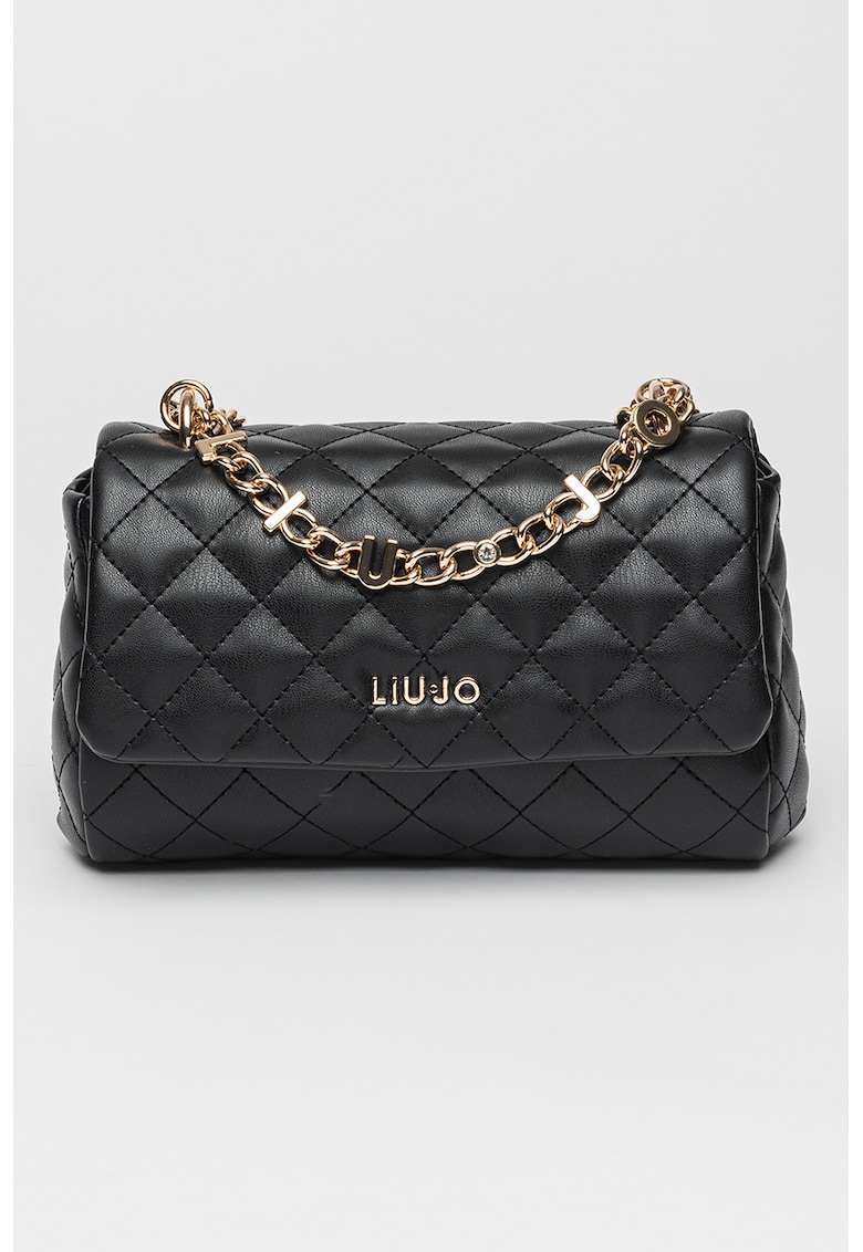 Geanta crossbody matlasata de piele ecologica