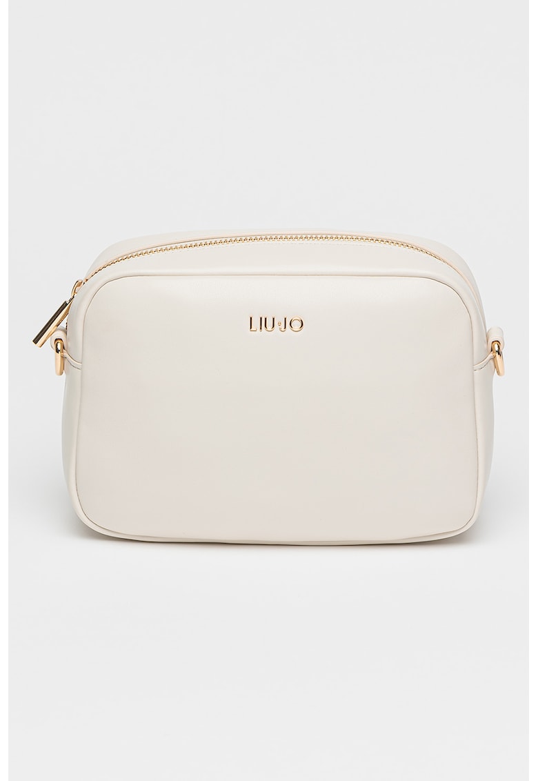 Liu Jo Geanta crossbody din piele ecologica Caliwen - Alb murdar