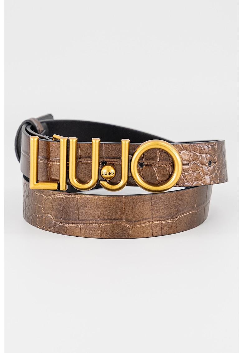 Curea cu logo si catarama cu nit