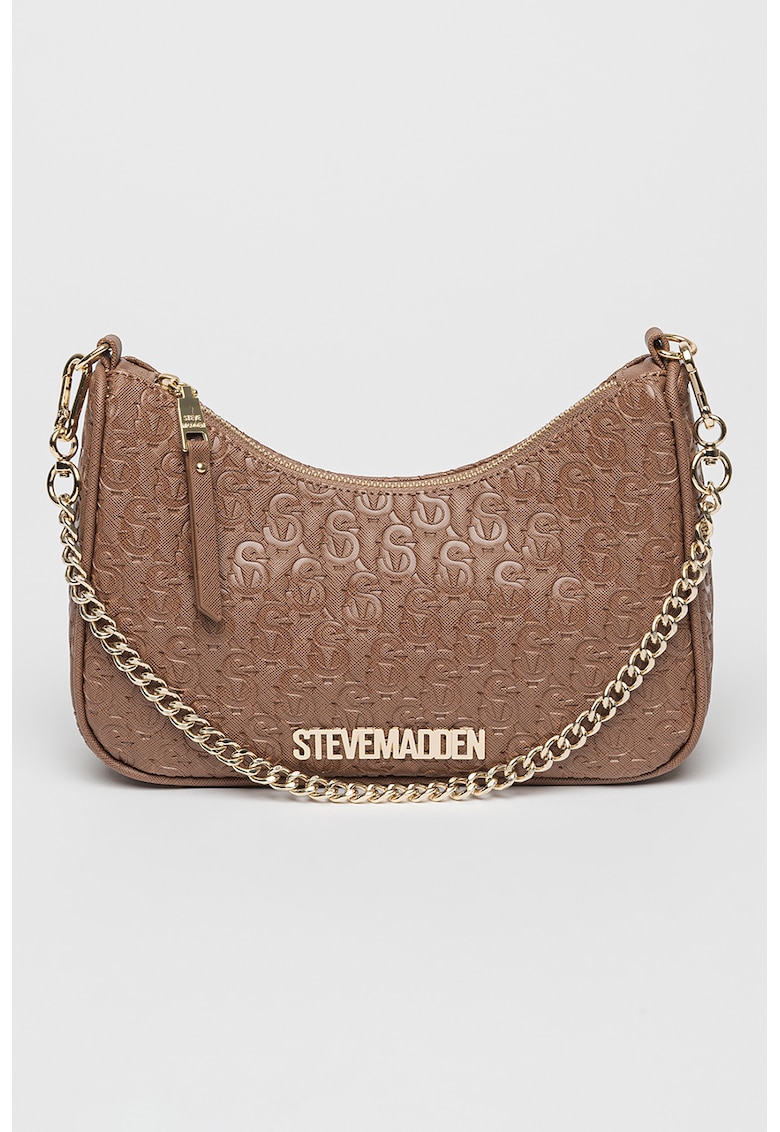 Geanta crossbody de piele ecologica cu logo Bvice-E