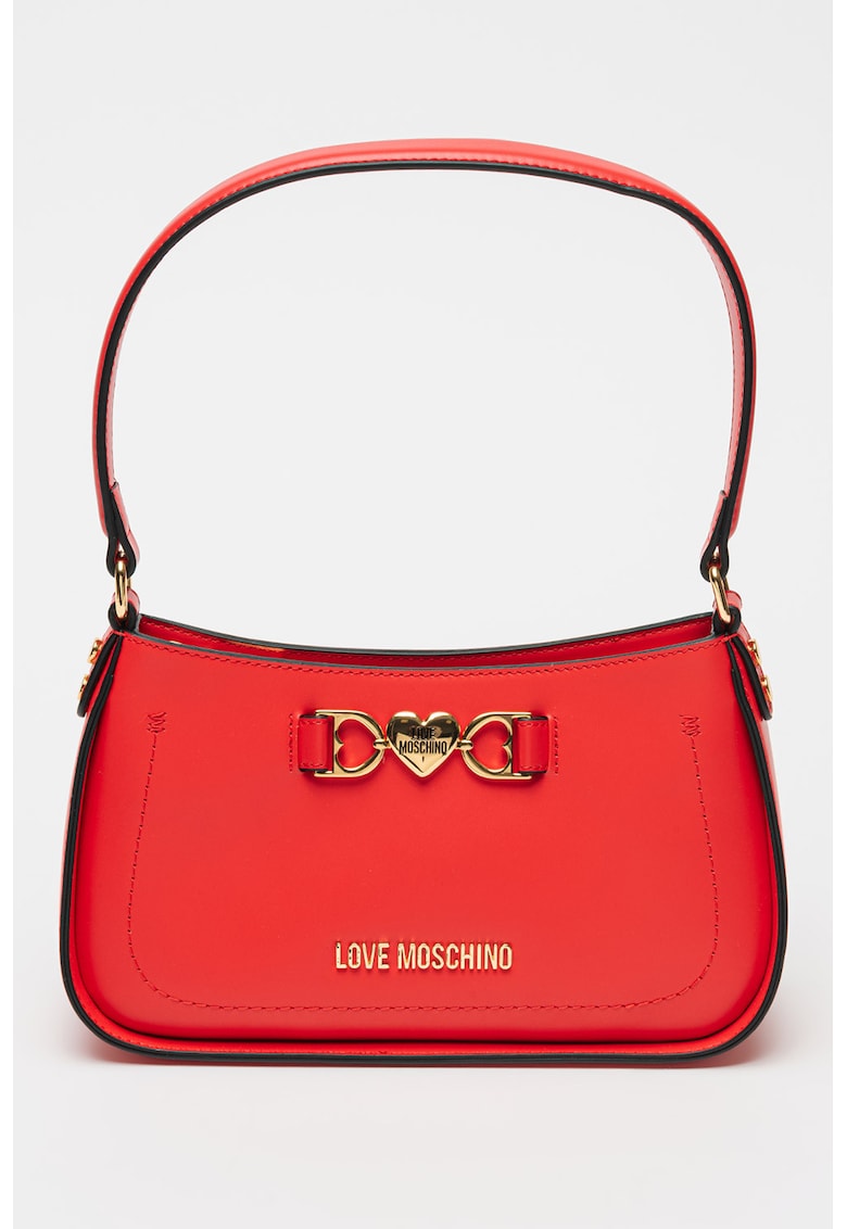 Geanta cu maner si logo metalic