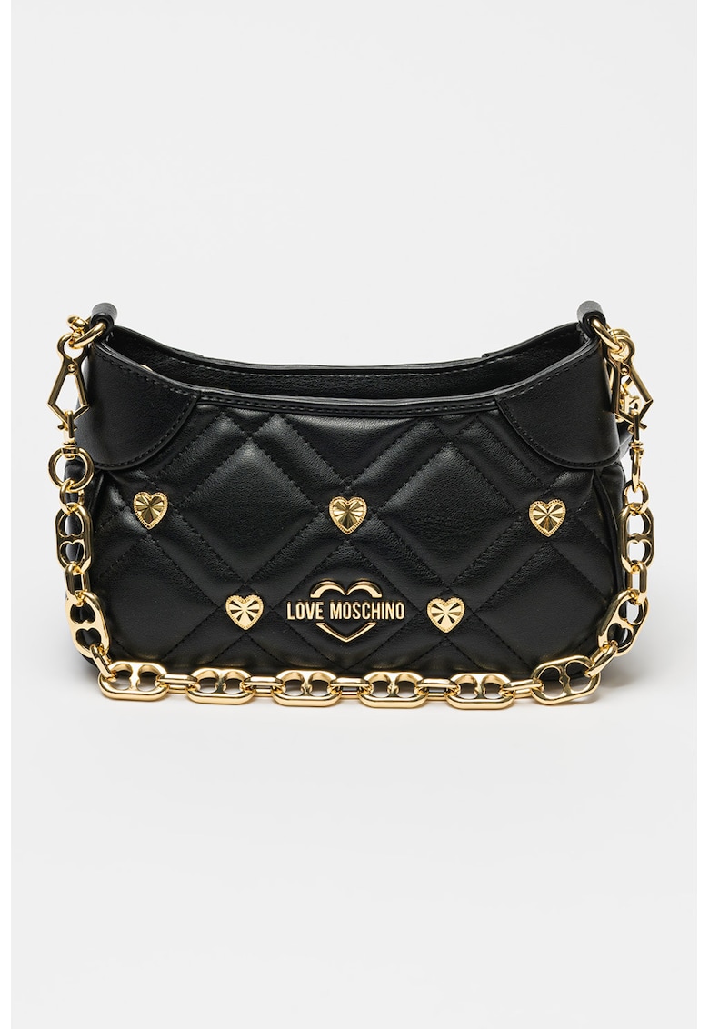 Geanta matlasata de piele ecologica cu maner