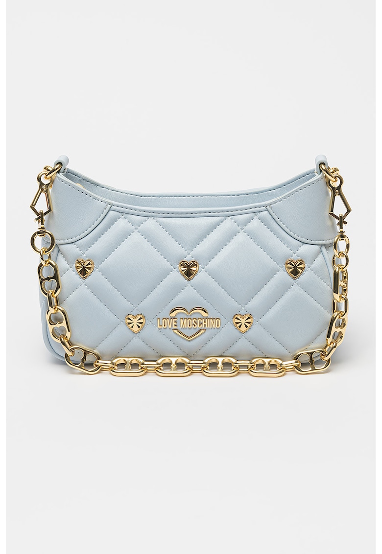 Geanta matlasata de piele ecologica cu maner