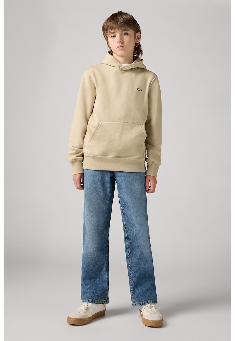 Blugi drepti cu buzunare - Albastru prafuit