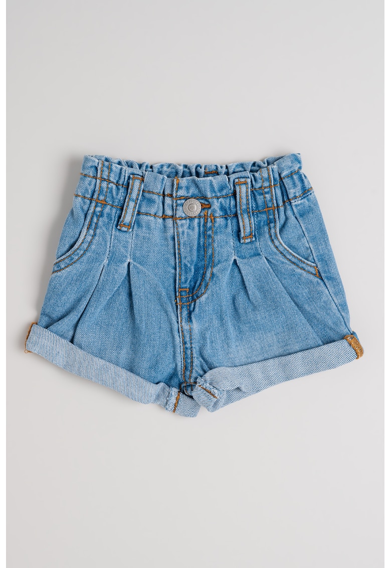 Blugi scurti cu talie elastica