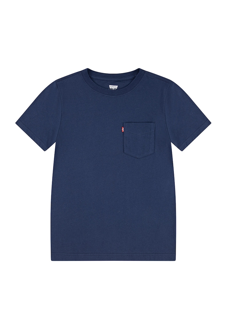 Tricou din amestec de bumbac cu buzunar frontal