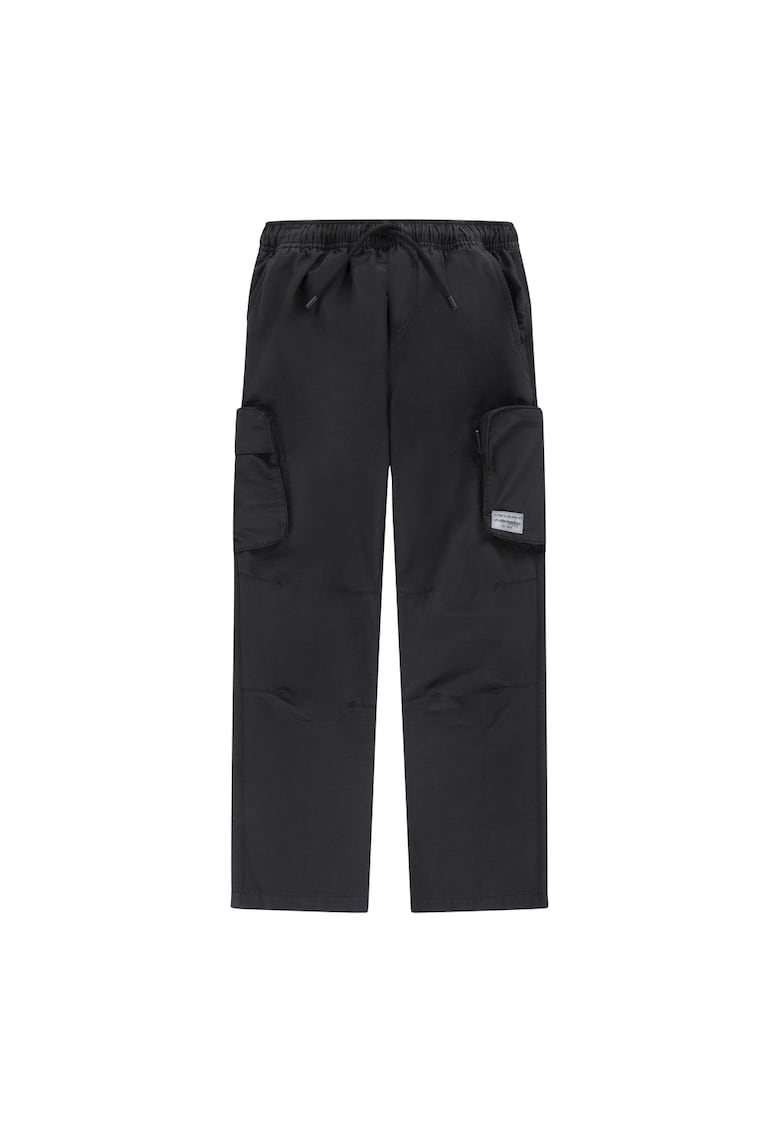 Pantaloni cargo din amestec de bumbac