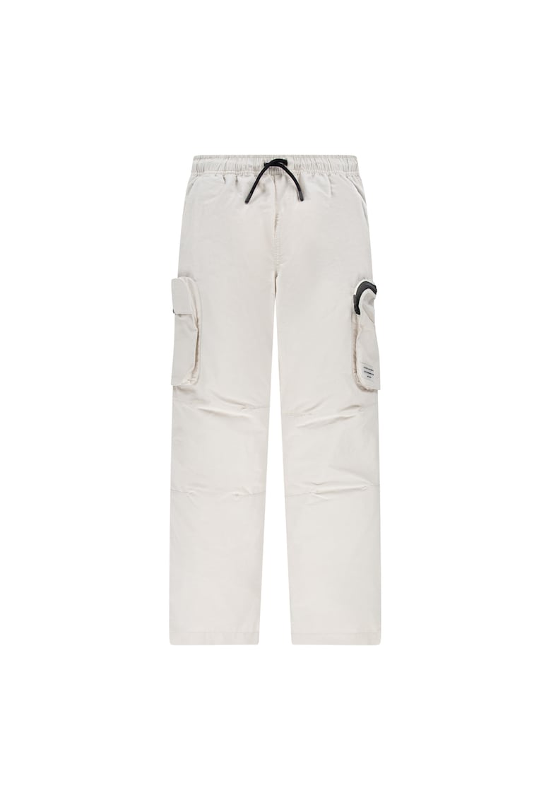 Pantaloni cargo din amestec de bumbac