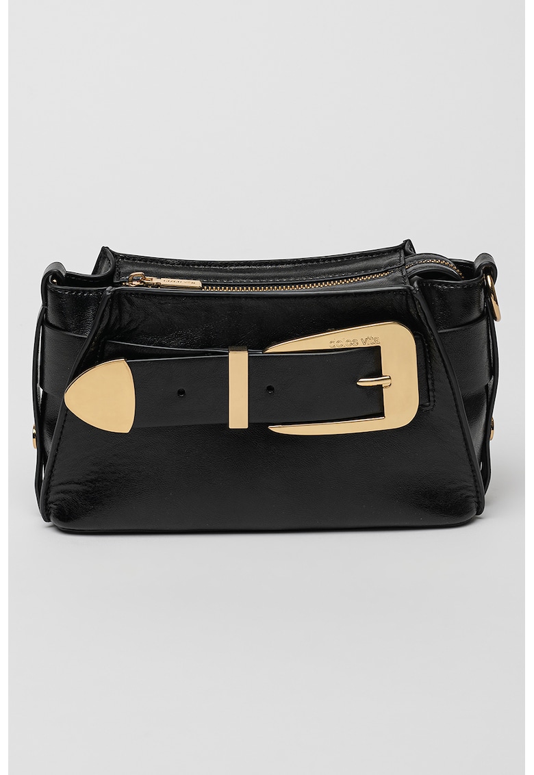 Geanta crossbody din piele cu design catarama Wendy