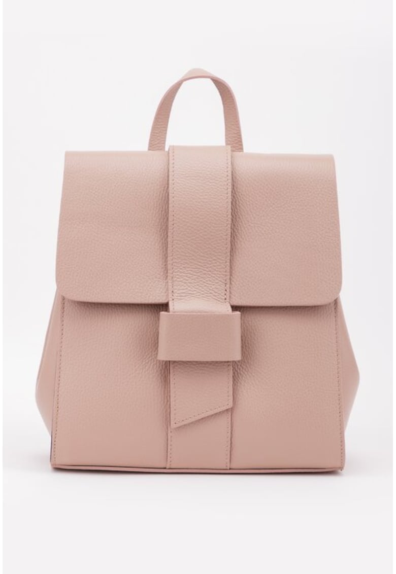 Rucsac elegant stil geanta din piele roz pudra