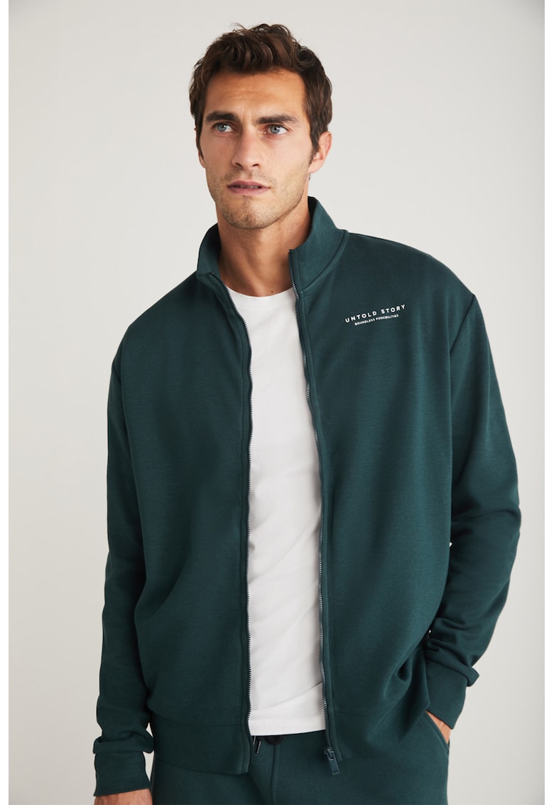 Bluza lejera de trening cu fermoar Bluza lejera de trening cu fermoar