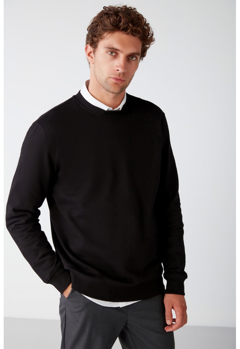 Bluza de trening cu decolteu rotund