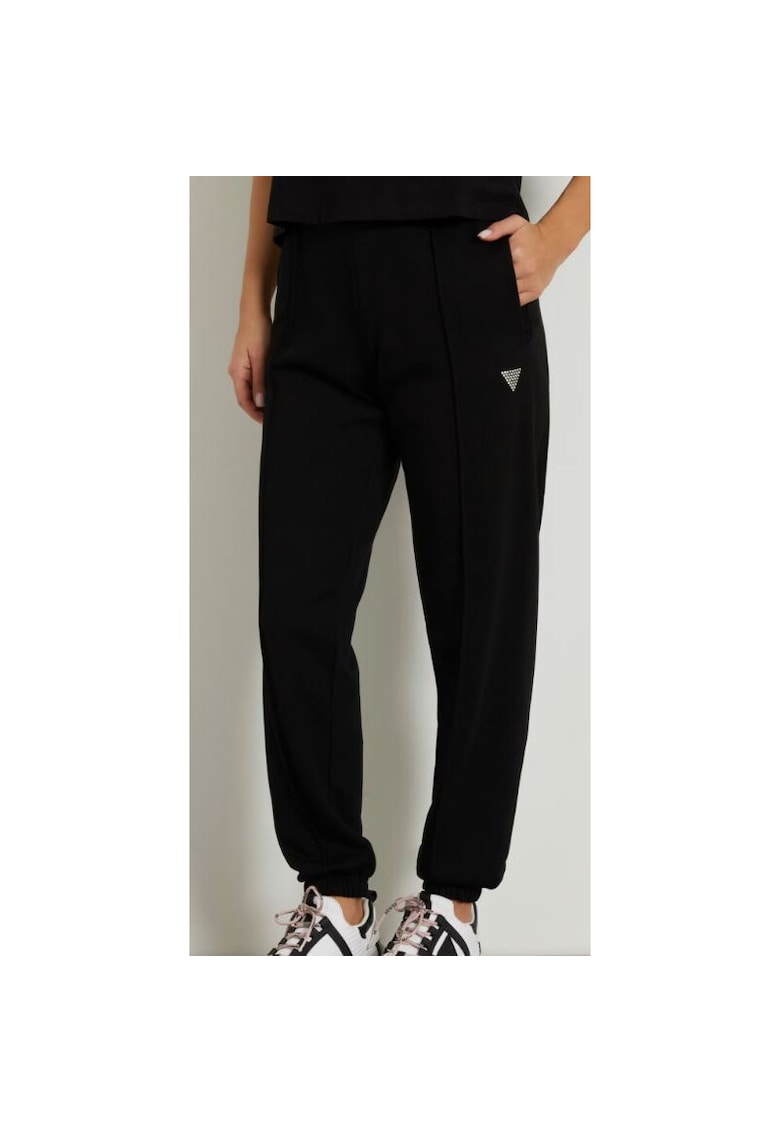 Guess Pantaloni de trening cu detaliu logo -