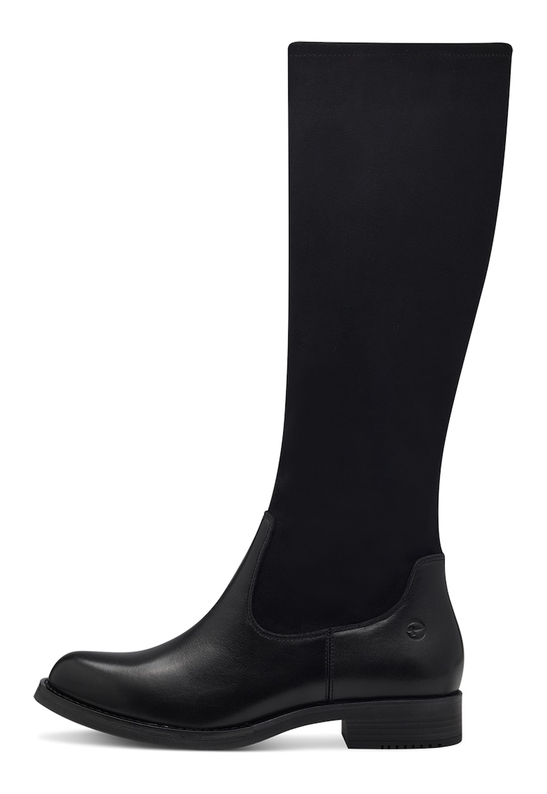 Cizme lungi din piele si piele ecologica