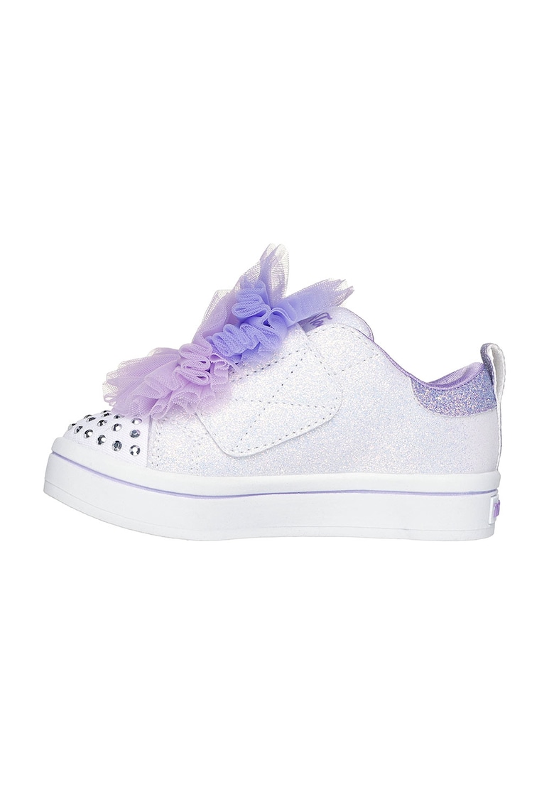 Pantofi cu velcro - aspect stralucitor si lumini Twi-Lites 2.0