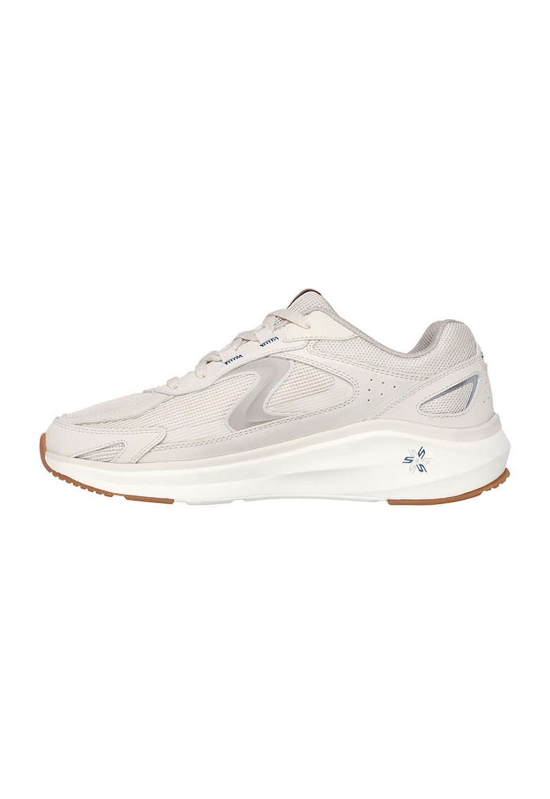 Pantofi sport cu garnituri de piele Vertex-Arke - Bej deschis