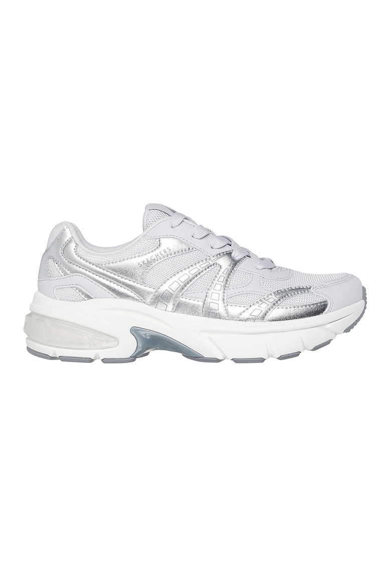 Pantofi sport din material textil cu segmente din piele ecologica Shadow