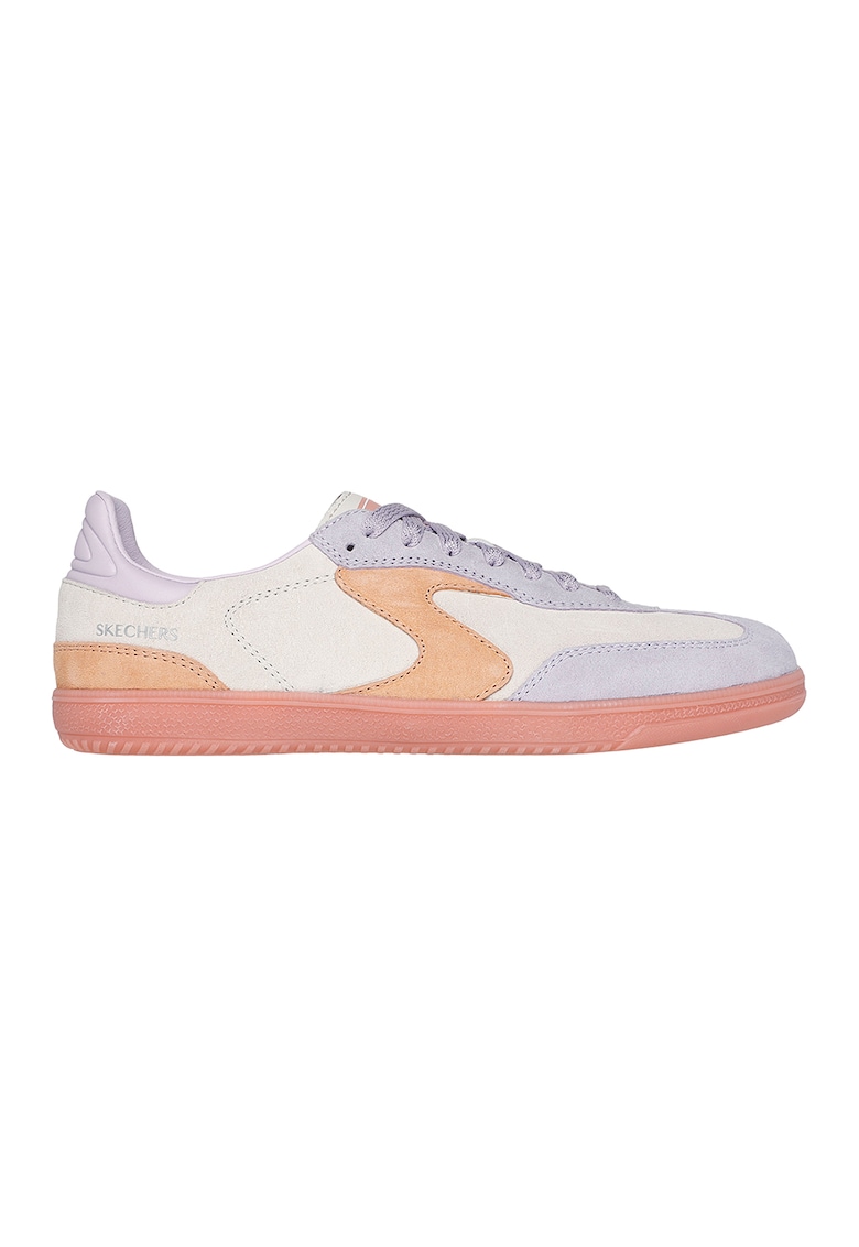 Pantofi sport din piele Hotshot - Portocaliu persan/Lila/Alb murdar