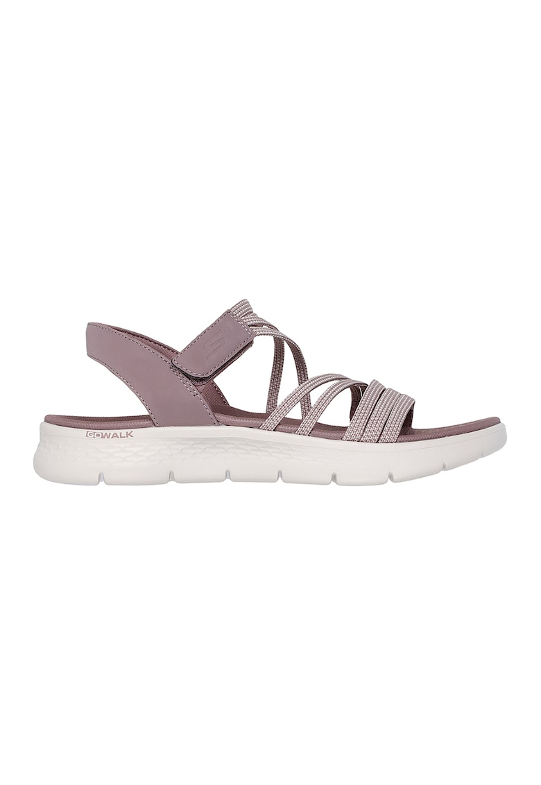 Sandale de piele ecologica cu velcro