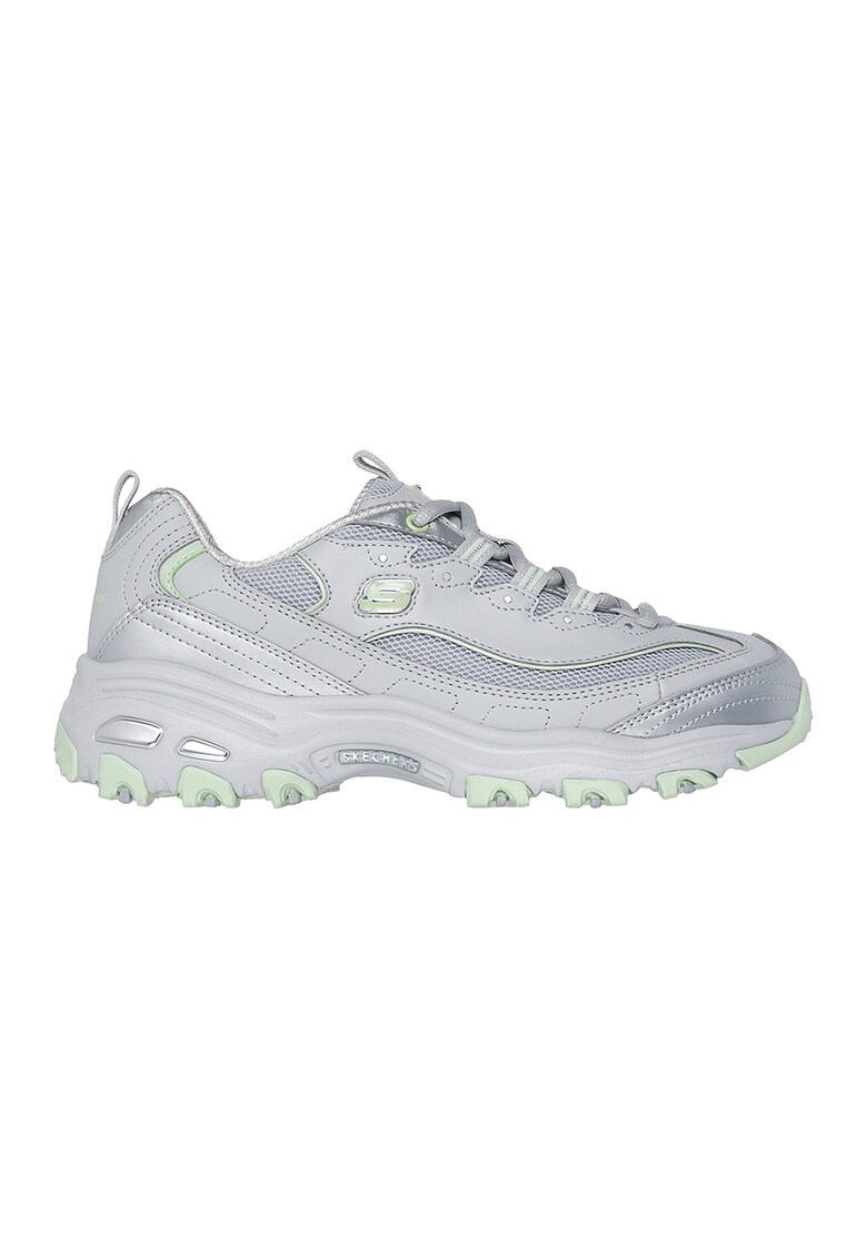 Pantofi sport de piele cu insertii de plasa D'Lites