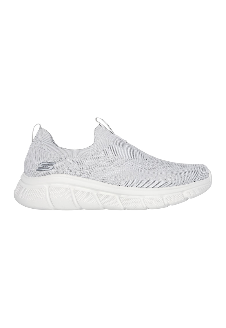 Pantofi sport slip-on din tricot Bobs - Gri deschis