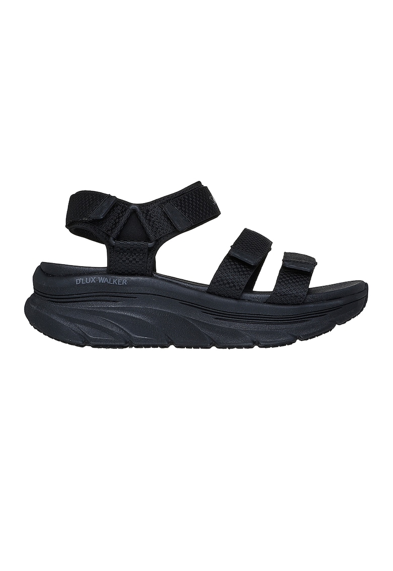 Sandale cu velcro D'Lux - Negru
