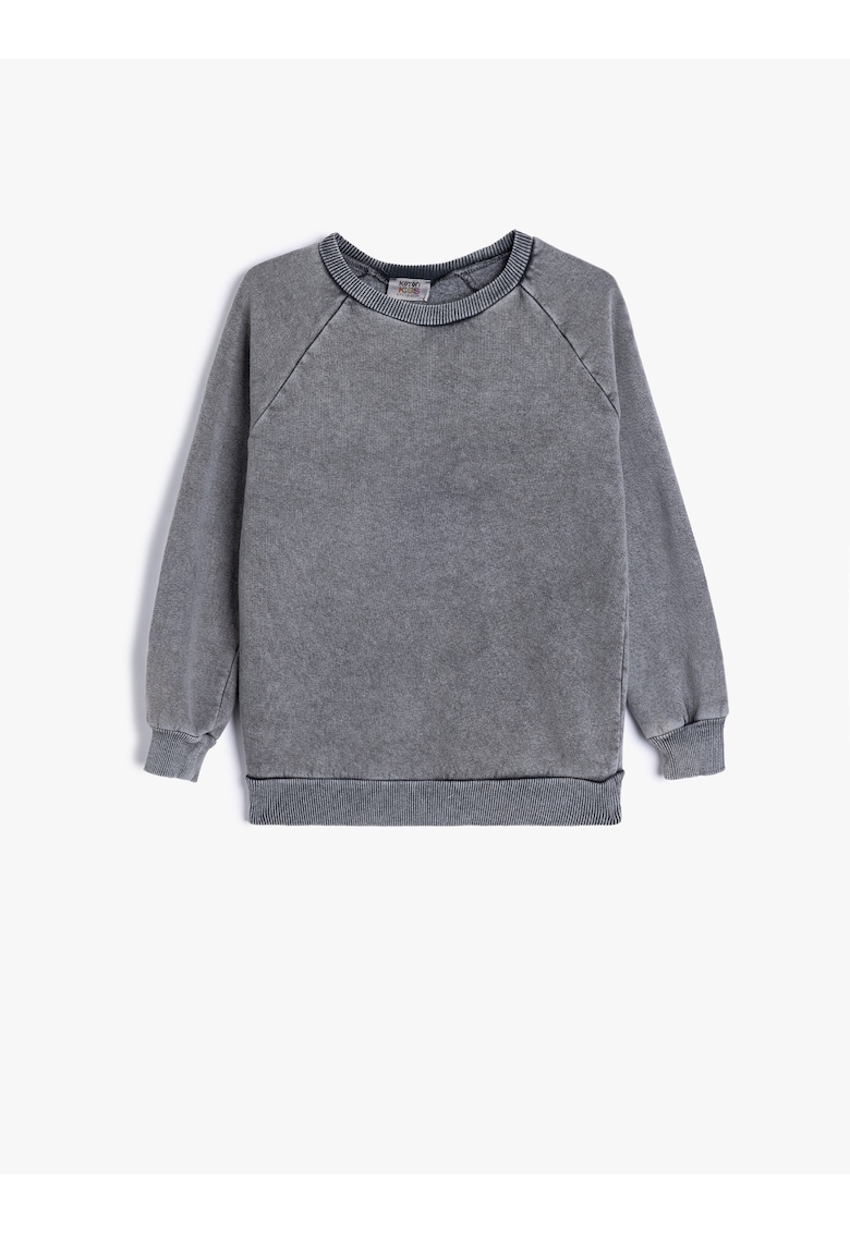 Bluza de trening cu maneci raglan