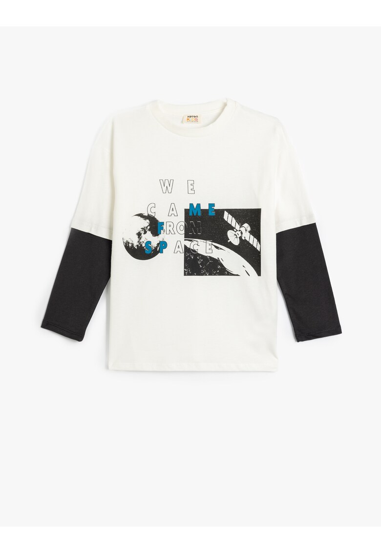 Bluza din bumbac - Galben