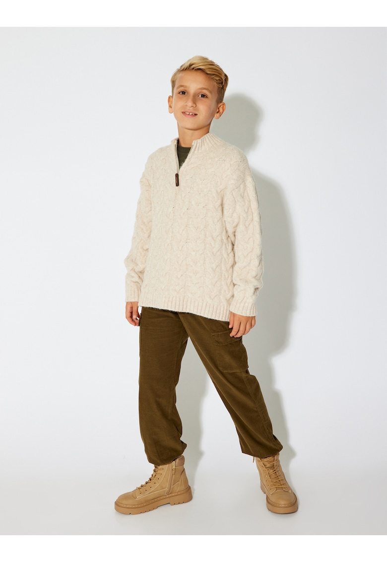 Pantaloni cargo din reiat