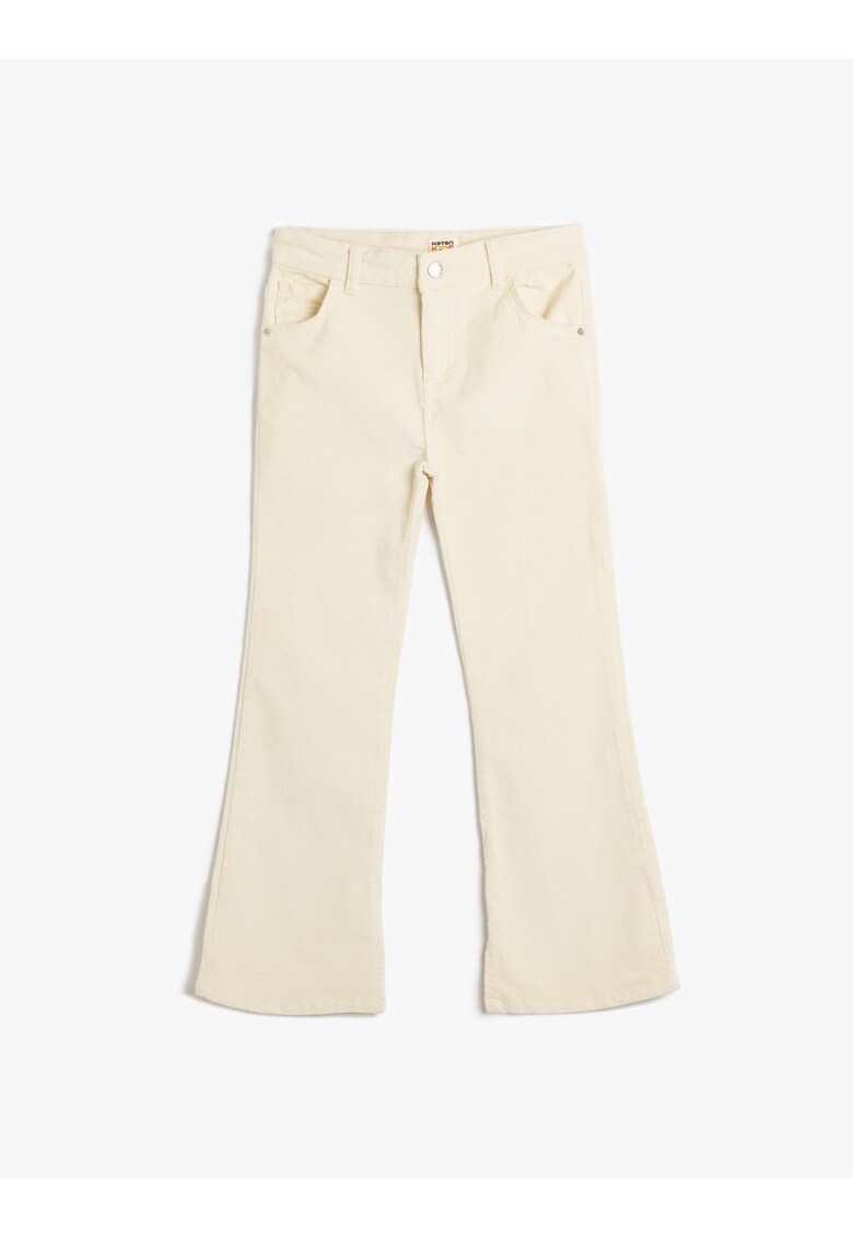 Pantaloni evazati din reiat