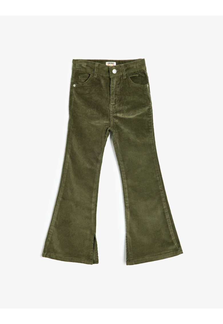 Pantaloni evazati din reiat