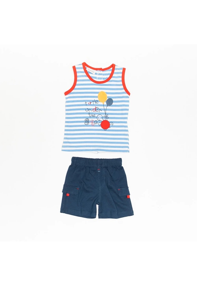 Compleu baietei - Turtle - 2 piese - 39025 - Bleumarin -