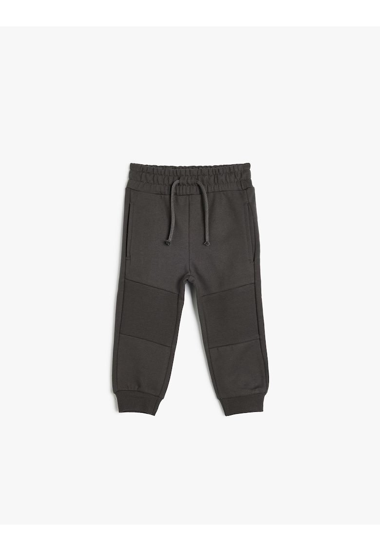 Pantaloni de trening relaxed fit cu buzunare laterale