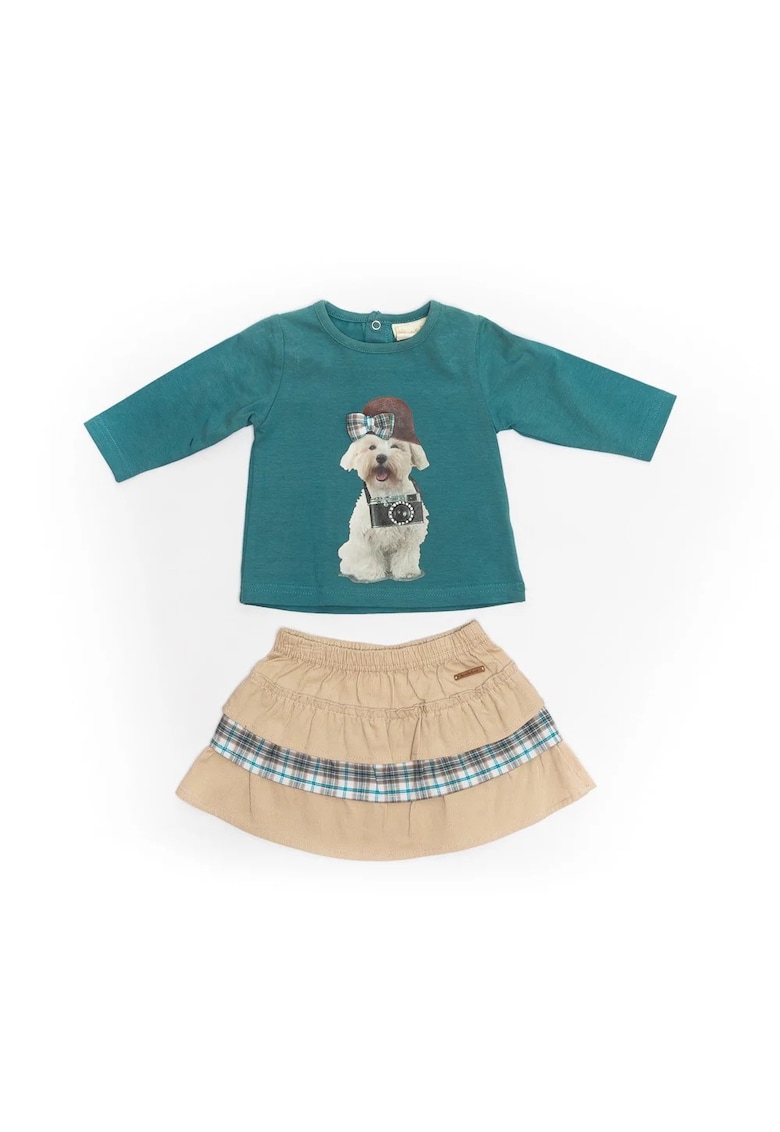 Compleu cu fustita bebelusi -  Catelus - 42635