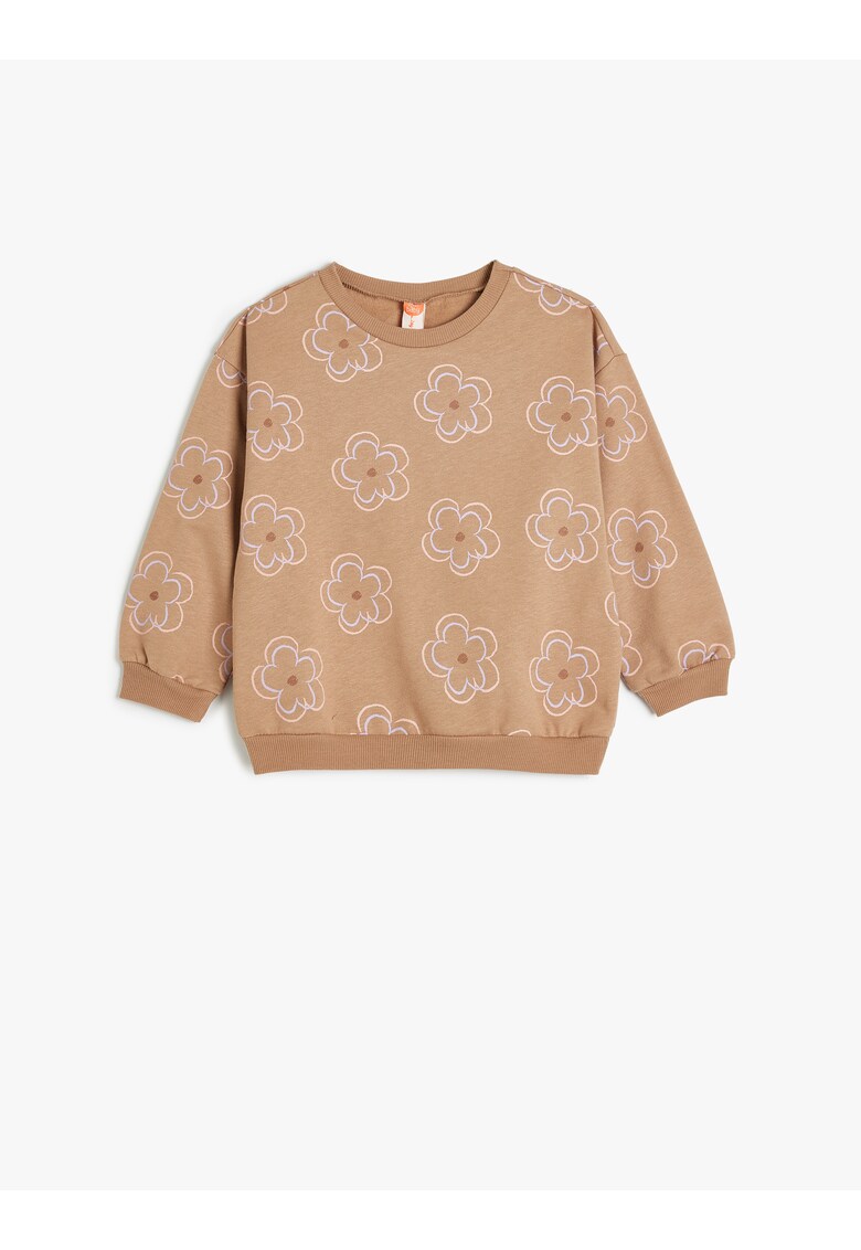 Bluza de trening din bumbac cu imprimeu