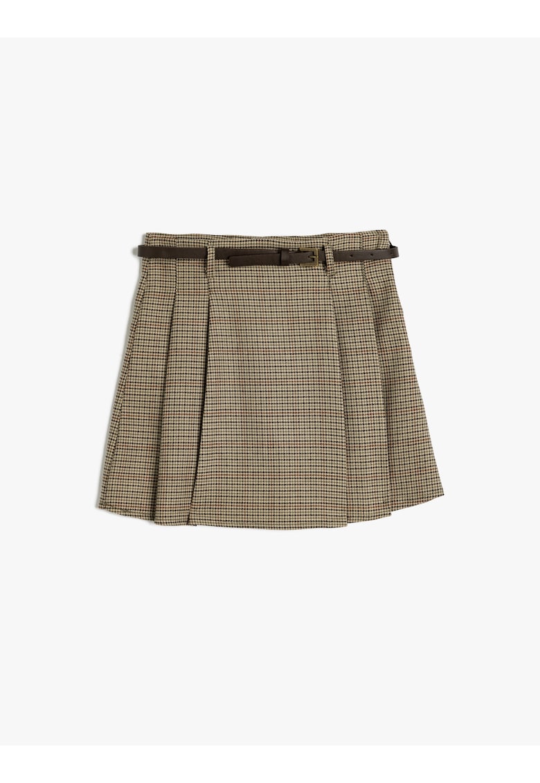 Fusta mini plisata