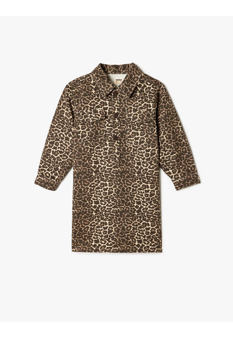 Rochie mini cu animal print