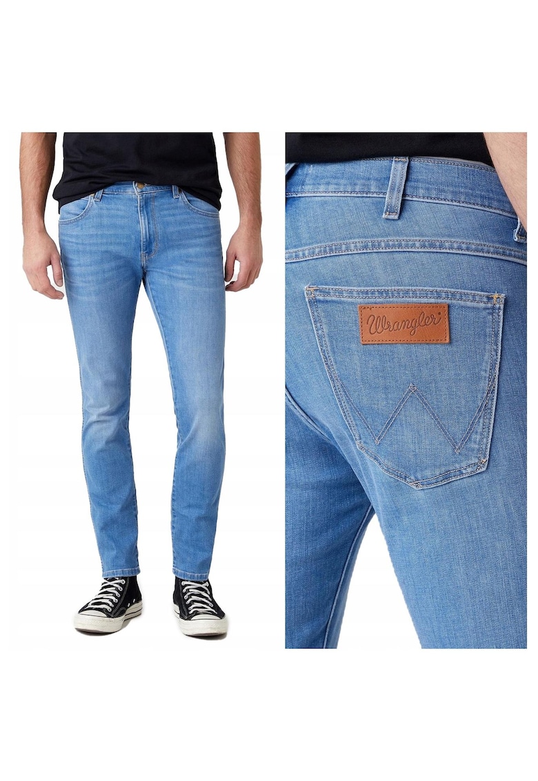 Blugi barbati -  Larston - Bumbac - Lungi - Barbati - Slim fit - W34-L30 US - Albastru