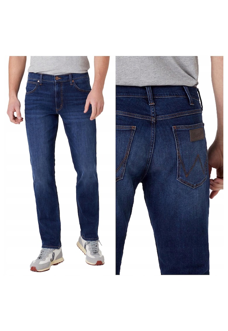 Blugi barbati -  Fw20 - Bumbac - Lungi - Barbati - Regular fit - W42-L34 US - Albastru